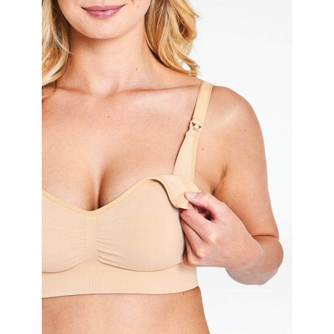 Emma Jane Zara Nursing Bra Seamless Natural