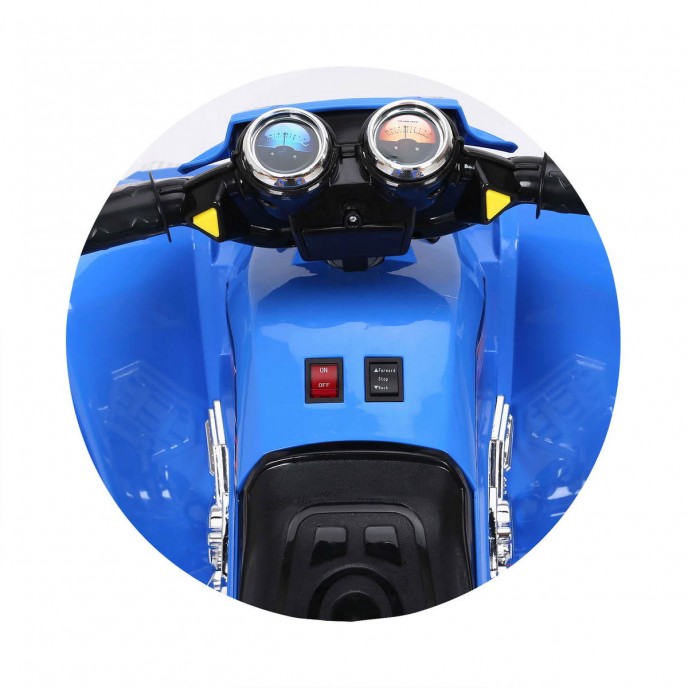12V Electric Quad Bike ATV Cross Blue 12V Electric Quad Bike ATV Cross Blue