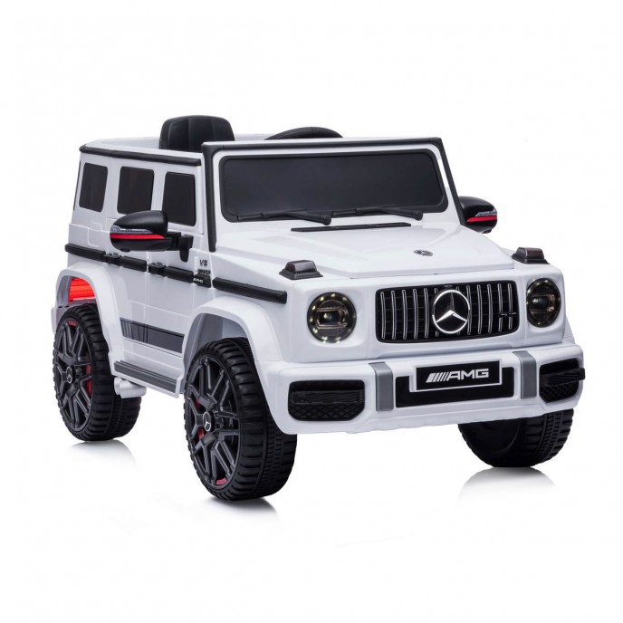 Licenced 12V Electric Car Mercedes SUV G63 AMG White