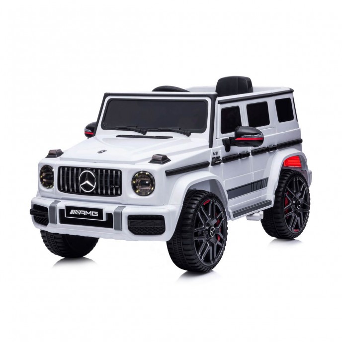 Licenced 12V Electric Car Mercedes SUV G63 AMG White