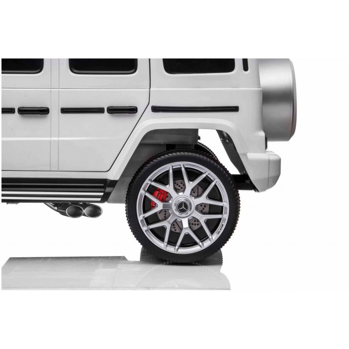 Chipolino Electric Car Mercedes AMG G63 Two Seater 4WD White