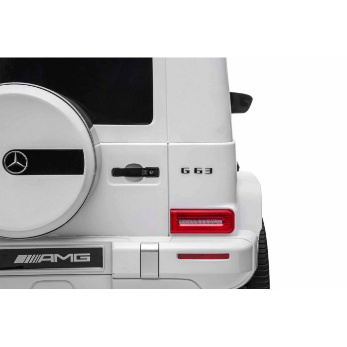 Chipolino Electric Car Mercedes AMG G63 Two Seater 4WD White