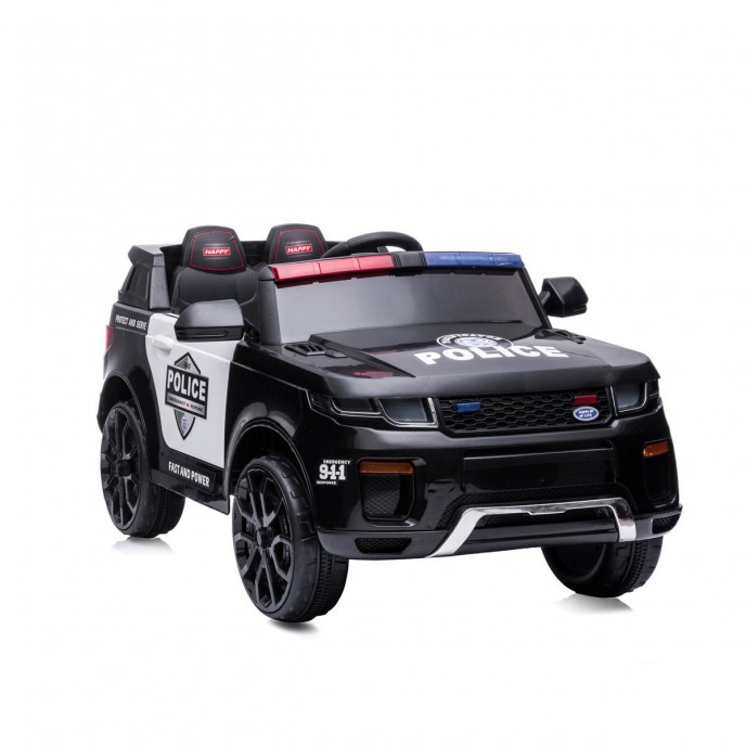 12V Electric Car Police SUV Black