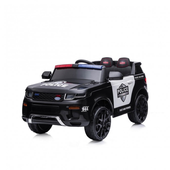 12V Electric Car Police SUV Black