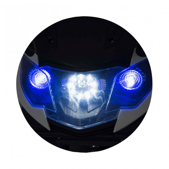 6V Electric Motorcycle Moto Cross White