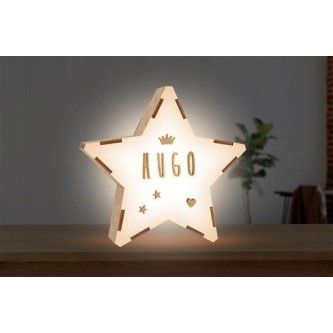 Vintiun Personalised Light Up Star Junior Medium Vintiun Personalised Light Up Star Junior Medium