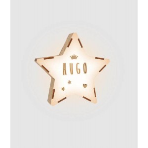 Vintiun Personalised Light Up Star Junior Medium Vintiun Personalised Light Up Star Junior Medium