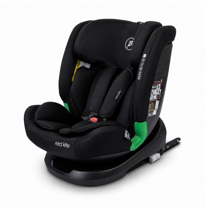 Red Kite Carseat I-Size ISOfix Evolve Black (76-150cm)
