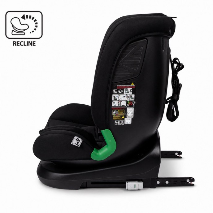 Red Kite Carseat I-Size ISOfix Evolve Black (76-150cm)