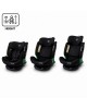 Red Kite Carseat I-Size ISOfix Evolve Black (76-150cm)