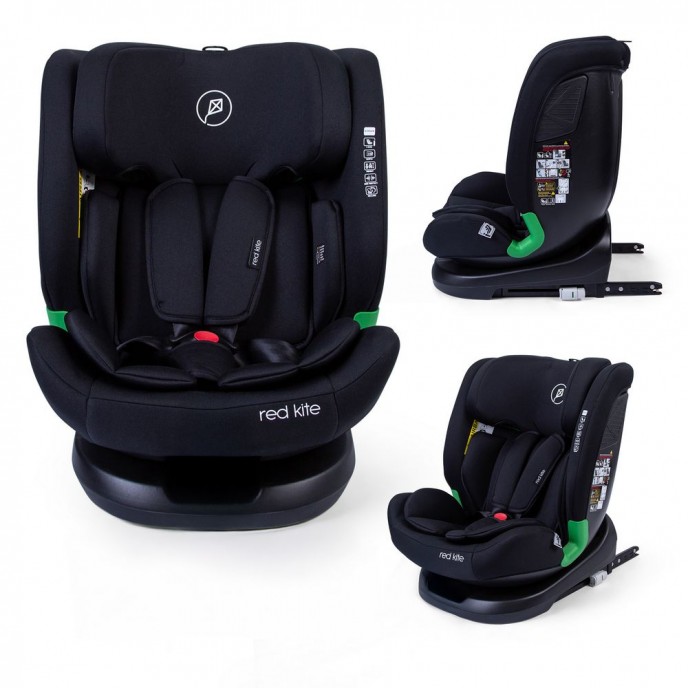 Red Kite Carseat I-Size ISOfix Evolve Black (76-150cm)