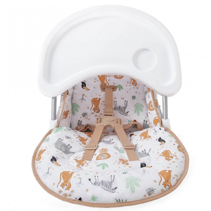 Red Kite Highchair Feed Me Compact Jungle Tots