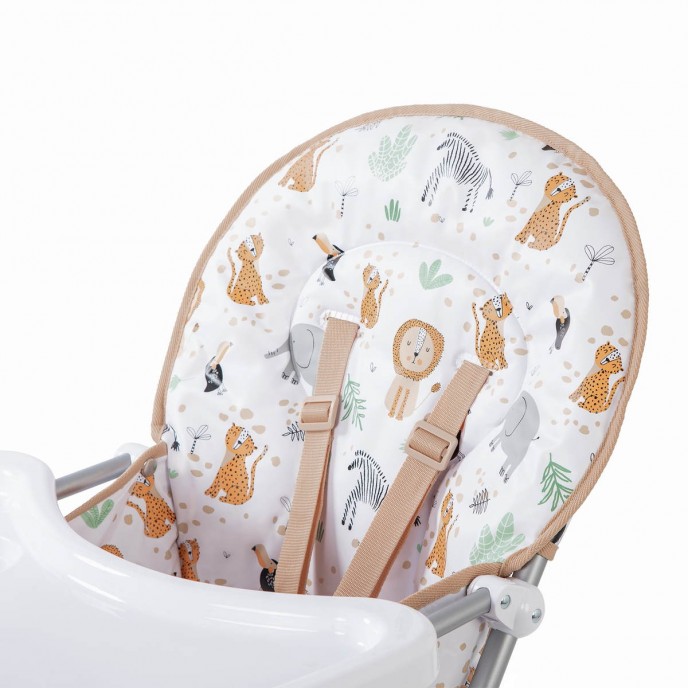 Red Kite Highchair Feed Me Compact Jungle Tots