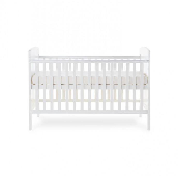 OBaby Cotbed Grace White