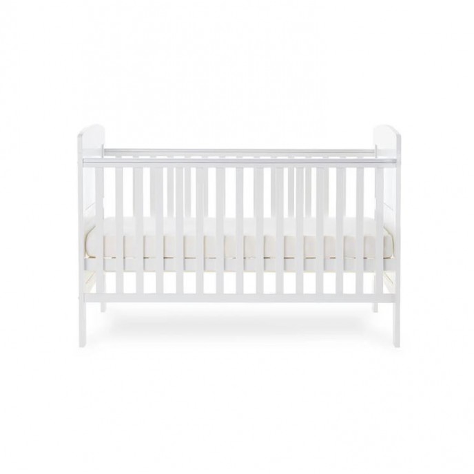 OBaby Cotbed Grace White