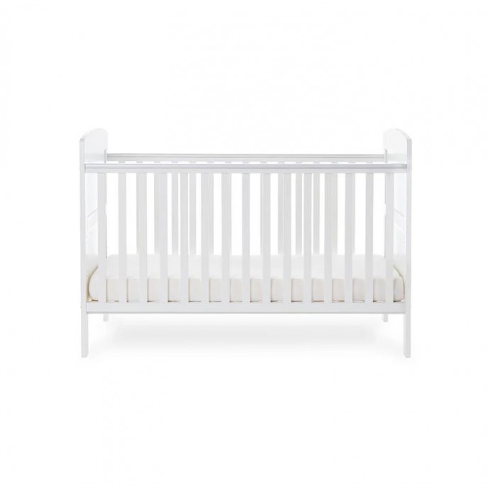 OBaby Cotbed Grace White