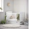 OBaby Cotbed Grace White