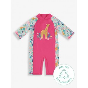 Jojo Maman Bebe Sun Protection 1pc Suit Jungle 0/6m