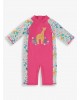 Jojo Maman Bebe Sun Protection 1pc Suit Jungle 6/12m