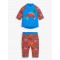 Jojo Maman Bebe Sun Protection 2pc Suit Dino 6/12m
