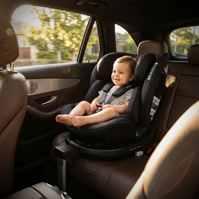 Red Kite Carseat I-Size ISOfix 360 Hoop Black (40-150cm) Red Kite Carseat I-Size ISOfix 360 Hoop Black (40-150cm)