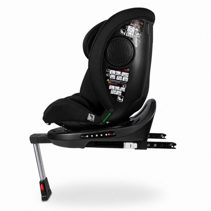 Red Kite Carseat I-Size ISOfix 360 Hoop Black (40-150cm) Red Kite Carseat I-Size ISOfix 360 Hoop Black (40-150cm)