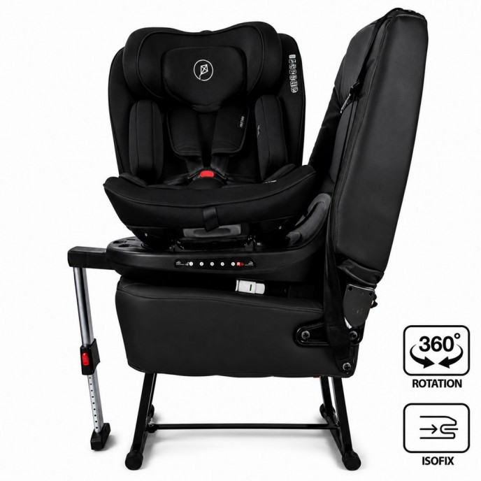 Red Kite Carseat I-Size ISOfix 360 Hoop Black (40-150cm) Red Kite Carseat I-Size ISOfix 360 Hoop Black (40-150cm)