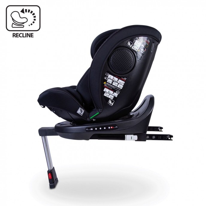 Red Kite Carseat I-Size ISOfix 360 Hoop Black (40-150cm)