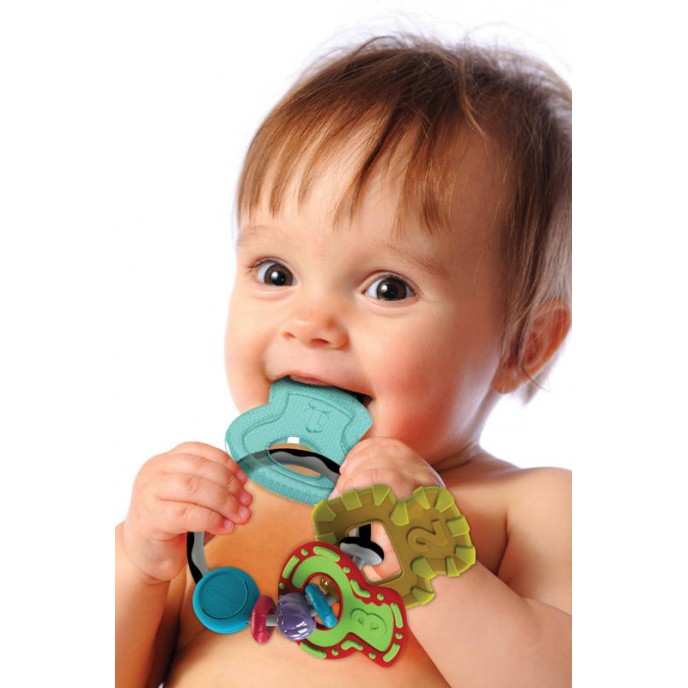 Infantino Slide & Chew Teether Keys