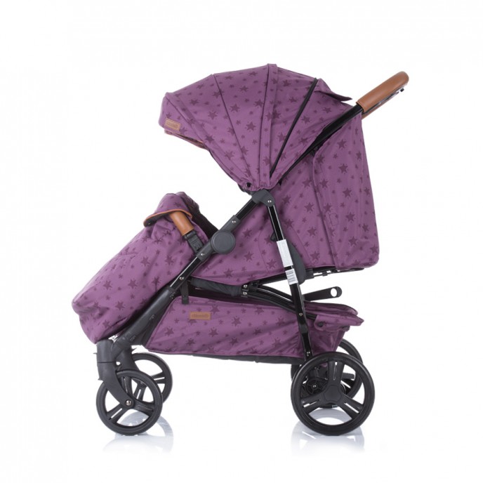 Chipolino Twin Stroller Passo Doble Orchid