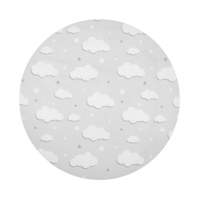 Chipolino Bedding Set Grey Cloud (bedside cribs)