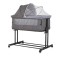 Chipolino Bedside Crib Zen Granite Chipolino Bedside Crib Zen Granite