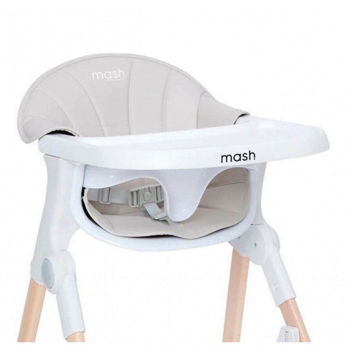 Baby Elegance Mash Bundle Newborn Seat & Highchair White Baby Elegance Mash Bundle Newborn Seat & Highchair White