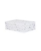 Chipolino Travel Cot Mattress 60x120cm White Grey Stars