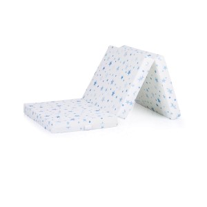 Chipolino Travel Cot Mattress 60x120cm Blue Stars Chipolino Travel Cot Mattress 60x120cm Blue Stars