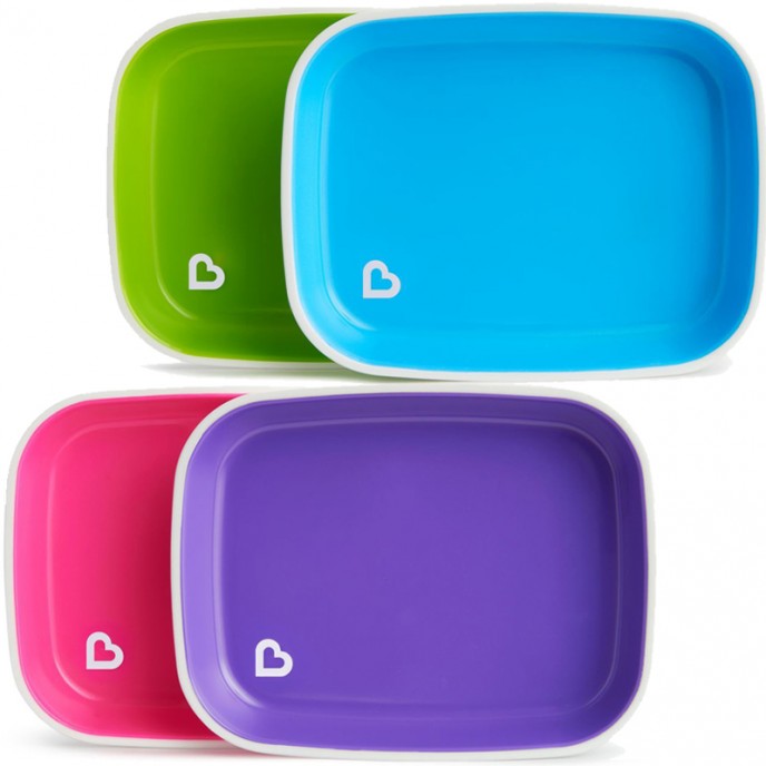 Munchkin Splash Plates 2pk