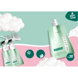 Neno Breast Milk Storage Bags 20pc Neno Breast Milk Storage Bags 20pc