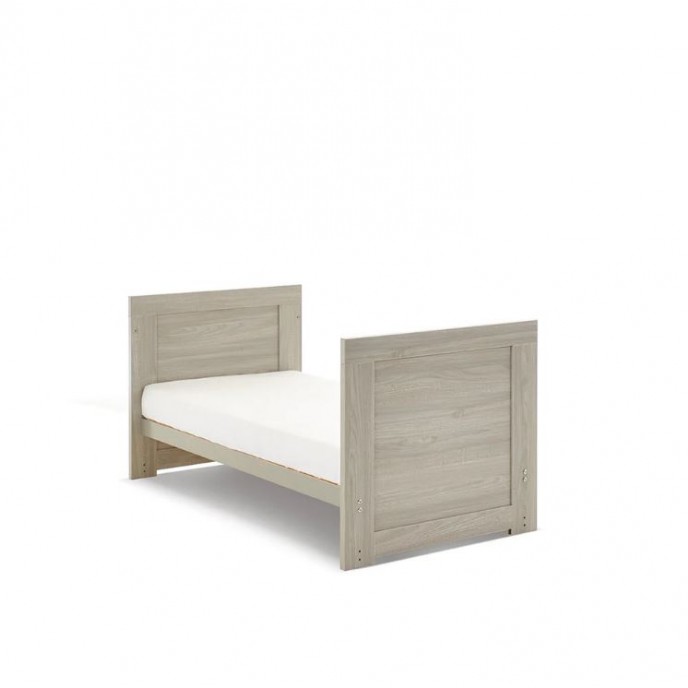 Obaby Cotbed Nika Grey Wash and White