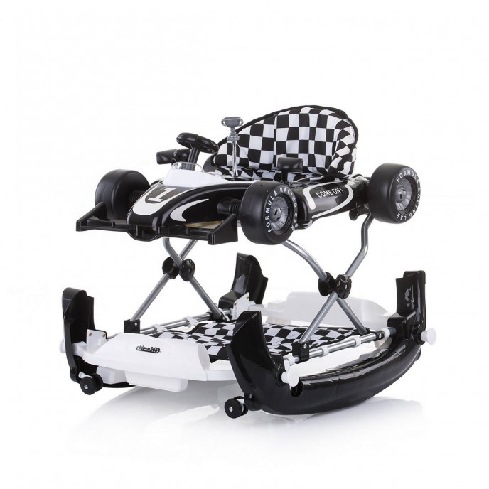 Chipolino Walker 4 In 1 Racer Black/White