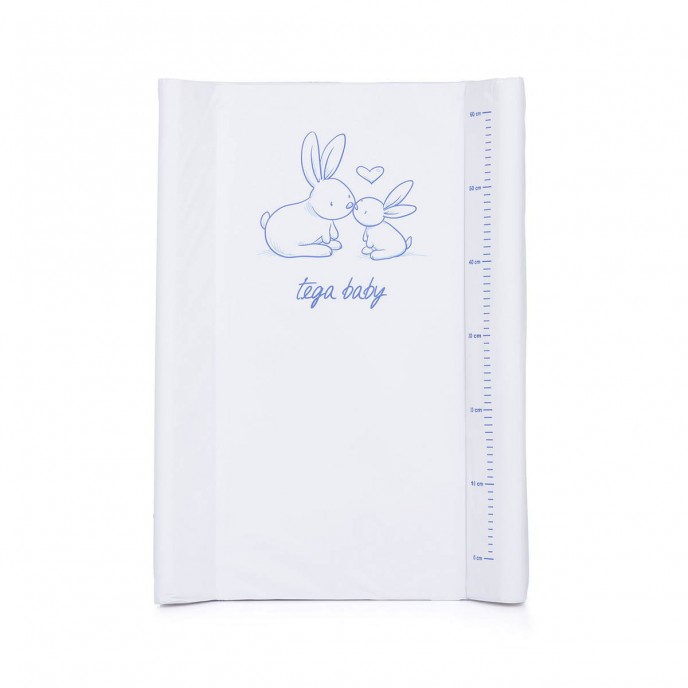 Chipolino Cot Top Changing Pad Bunnies White