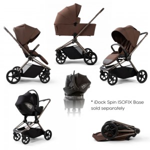 Red Kite Travel System Push Me Cruise Chestnut
