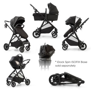 Red Kite Travel System Push Me Savanna-I Black