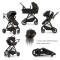 Red Kite Travel System Push Me Savanna-I Black