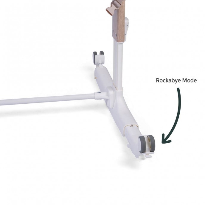 Red Kite Co-Sleeping Crib Rockabye Oatmeal