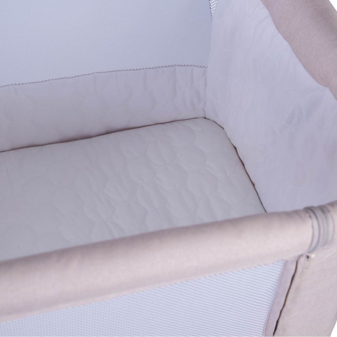 Red Kite Co-Sleeping Crib Rockabye Oatmeal