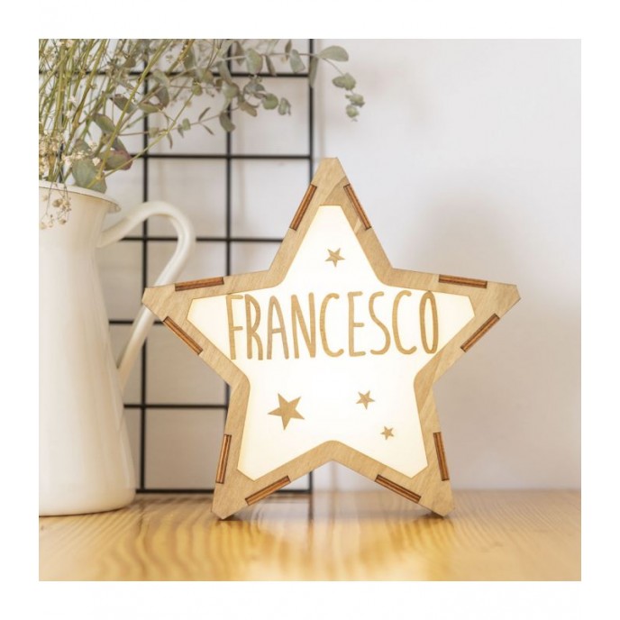 Vintiun Personalised Light up Star