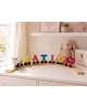 Wooden Train Names - natural or coloured