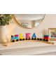 Wooden Train Names - natural or coloured