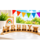 Wooden Train Names - natural