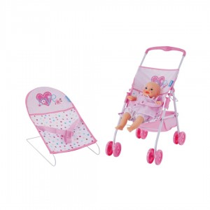 Hauck Love Heart Travel n Care Doll Set Hauck Love Heart Travel n Care Doll Set